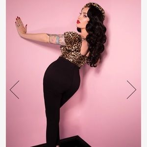 Vixen by Micheline Pitt cigarette pants